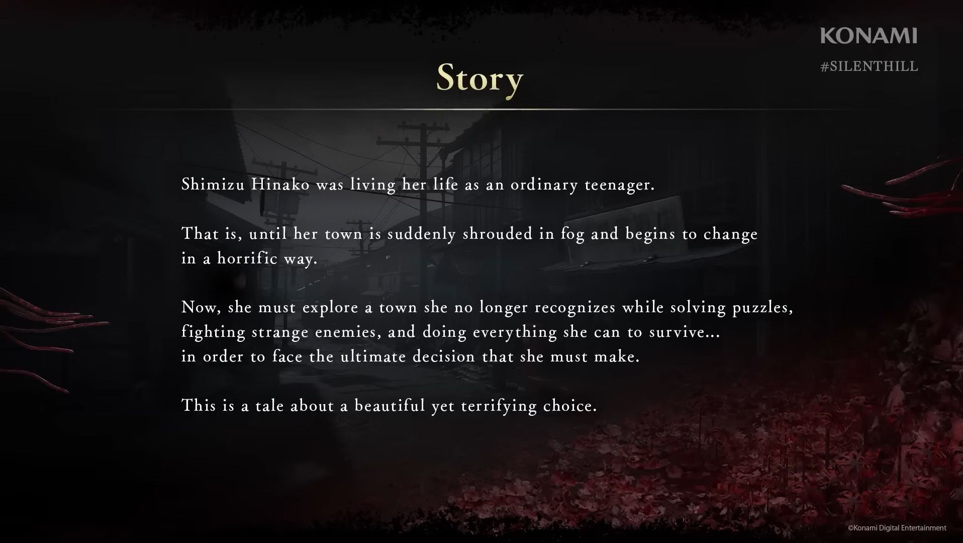 Silent Hill f - Story