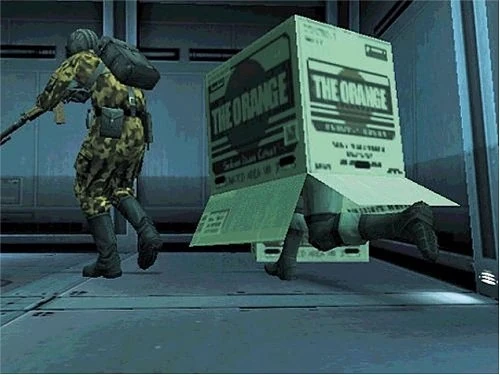 Metal Gear Solid Cardboard Box