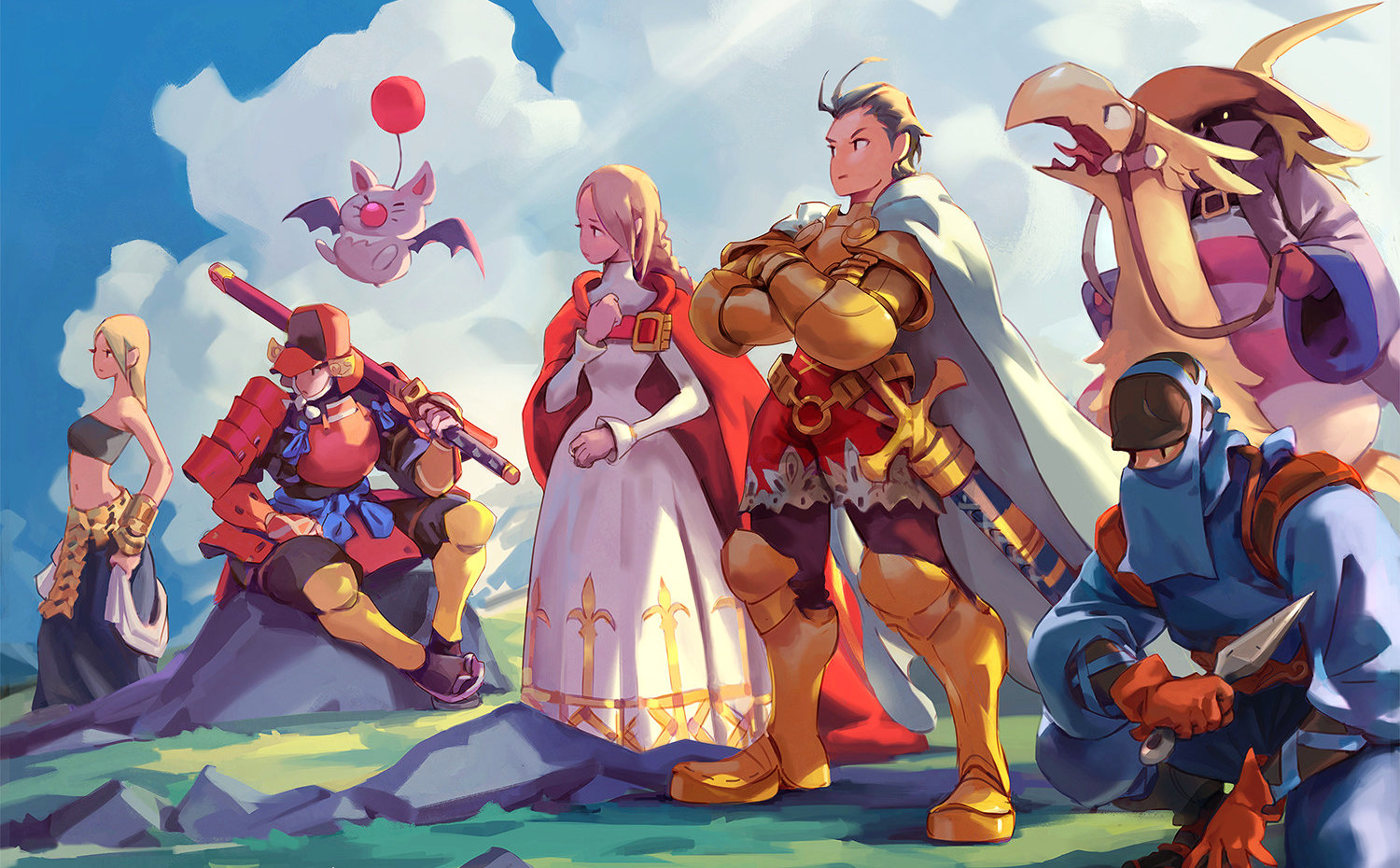 Final Fantasy Tactics Fanart by Robert Kim
