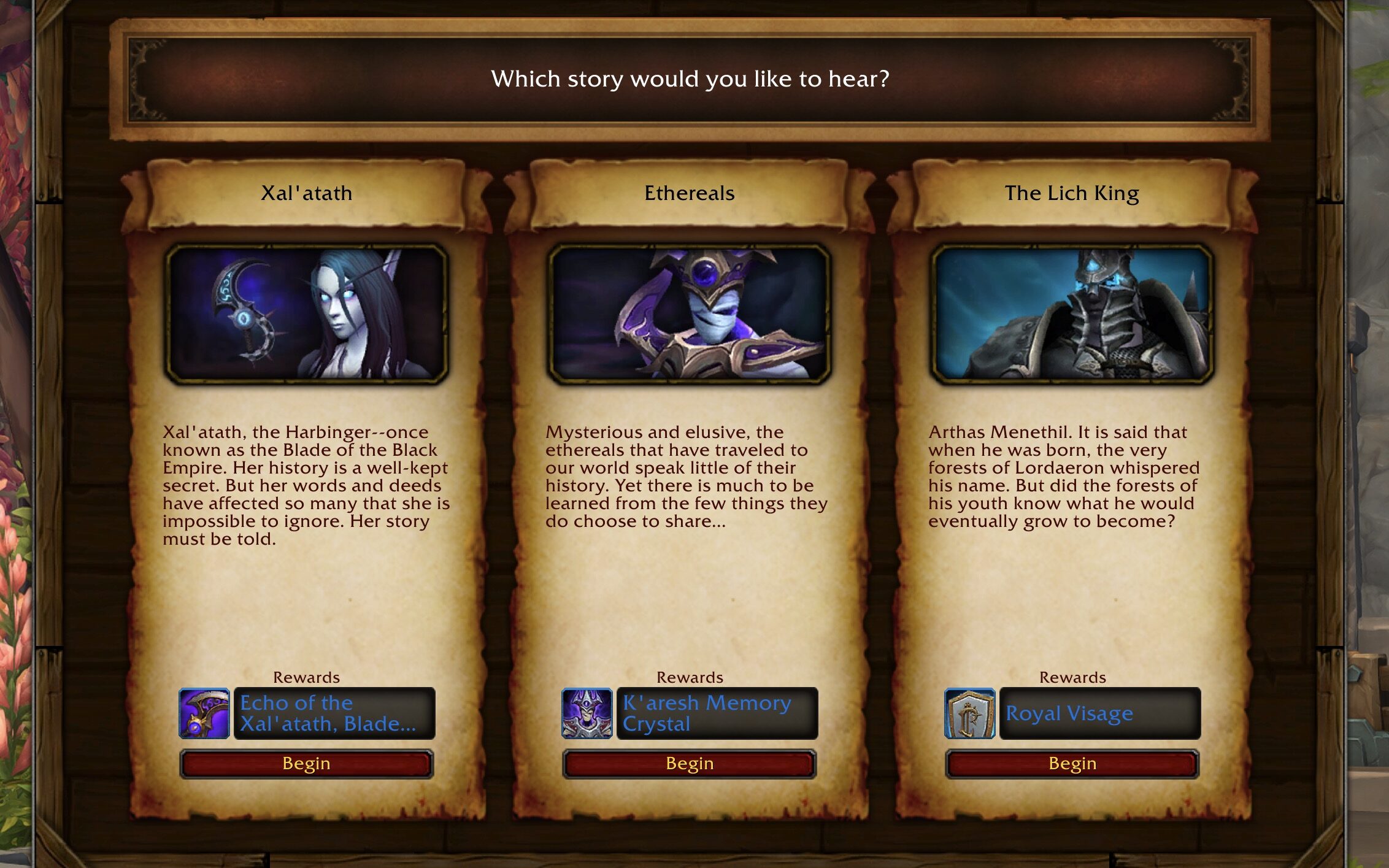 World of Warcraft - Lorewalking Stories 11.1.7