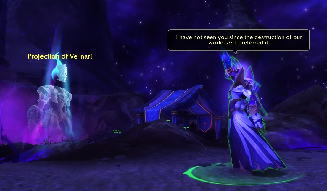 Ve'nari questline - World of Warcraft - 11.1.7 - Lorewalking