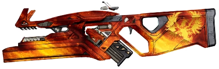 Firehawks Fury Borderlands 4 Weapon Skin