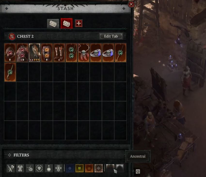 Stash Receiving Filters and a Text Search in Diablo 4 Season 2!