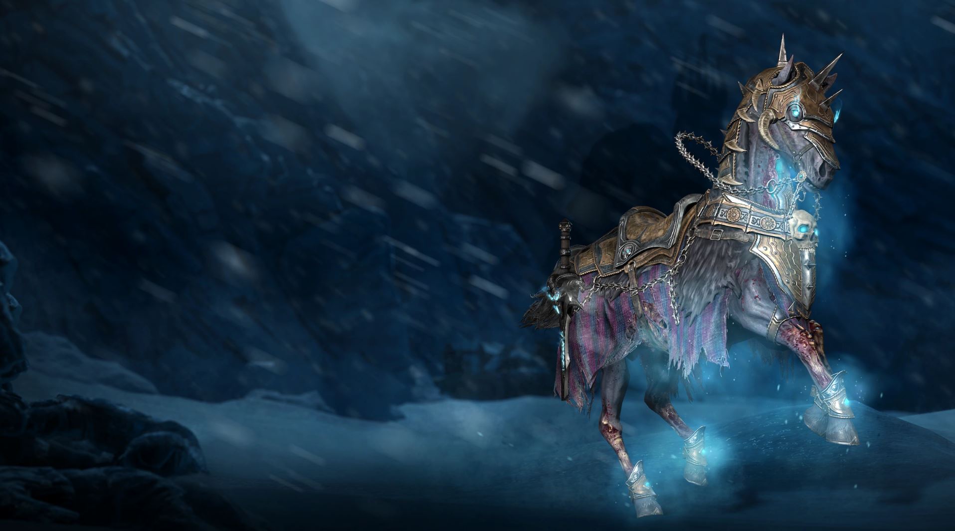 WoW’s Invincible Lich King Mount Arrives to Diablo 4, Including Helm of Domination and Frostmourne!