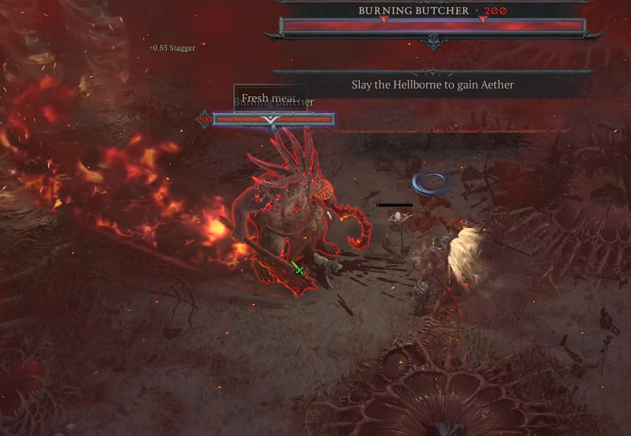 Fear Returns to the Red One: Burning Butcher in Tier 8 Infernal Hordes