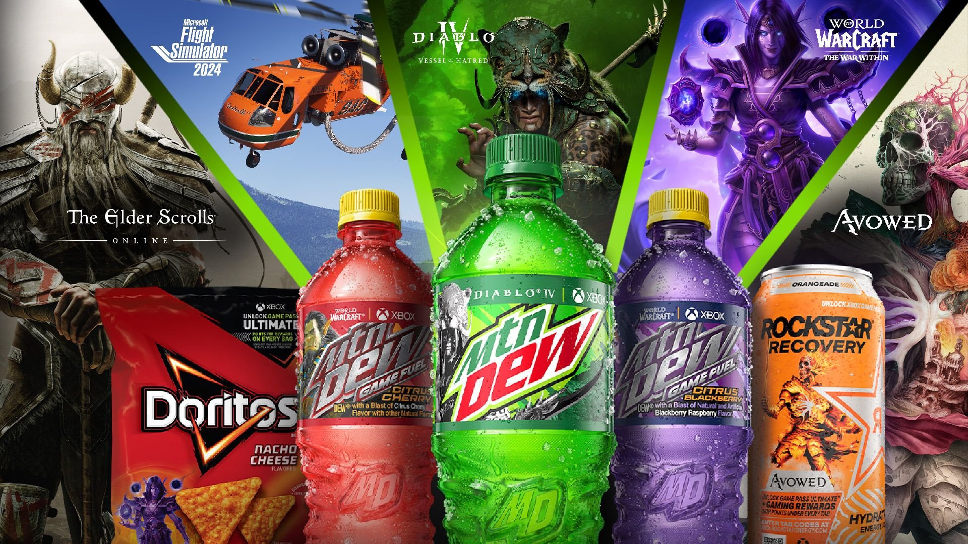 Unlock Exclusive WoW Rewards with Mountain Dew, Doritos, and Rockstar Energy Points!