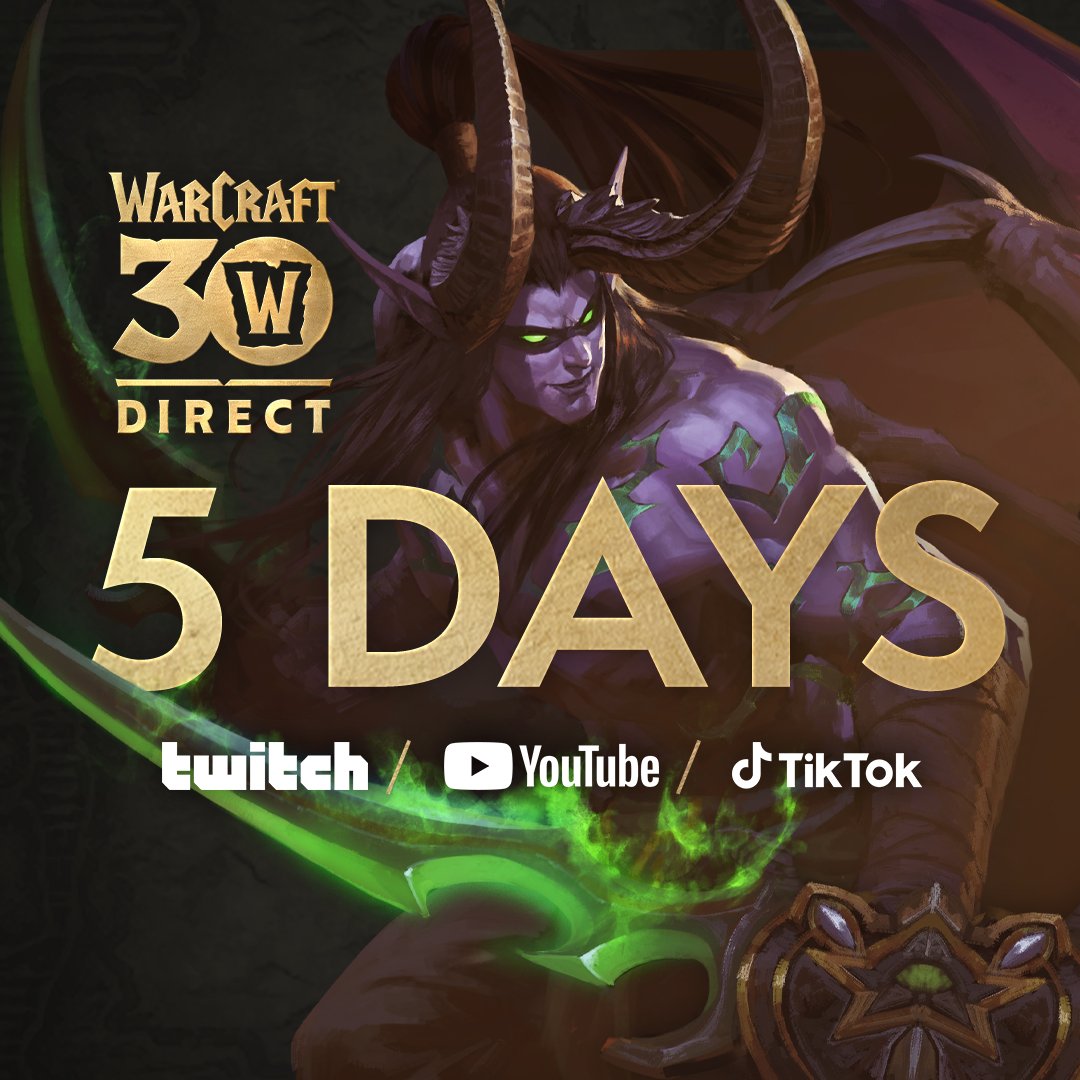 Celebrate 30 Years of Warcraft with New Twitch Drop Mounts!