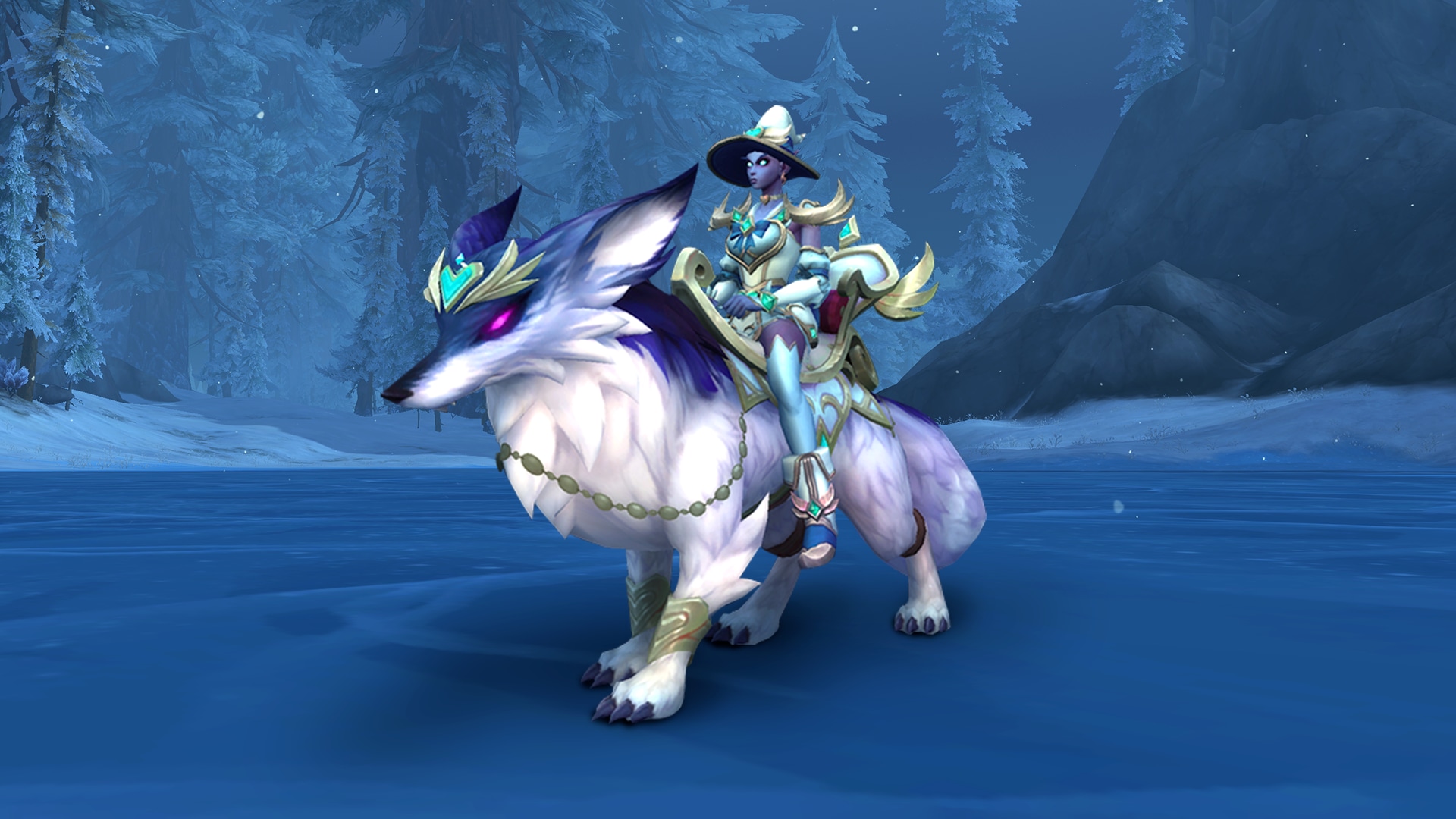 New Sky Witch Mount and Transmog Set Store Pack