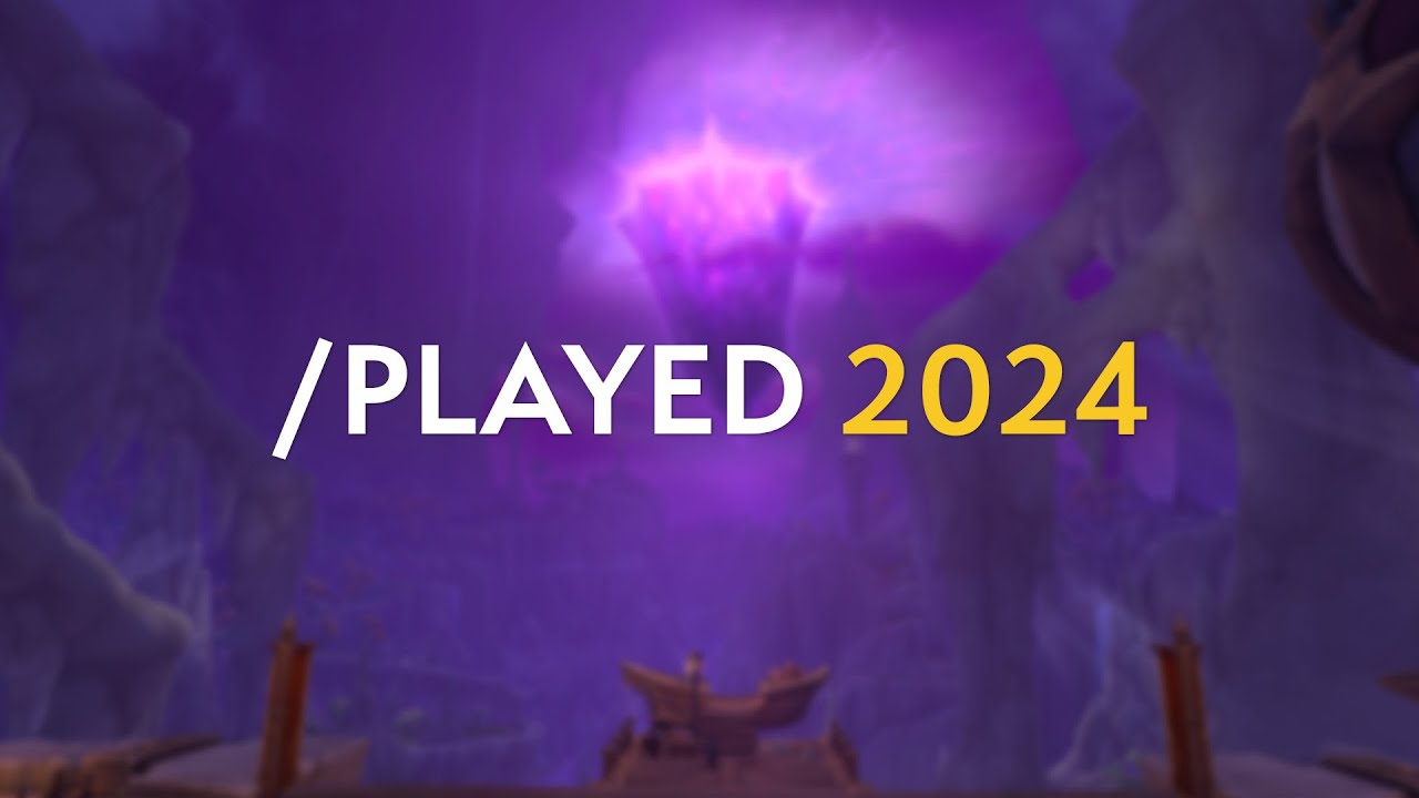 Blizzard’s /Played 2024: All of This Happened in WoW This Year