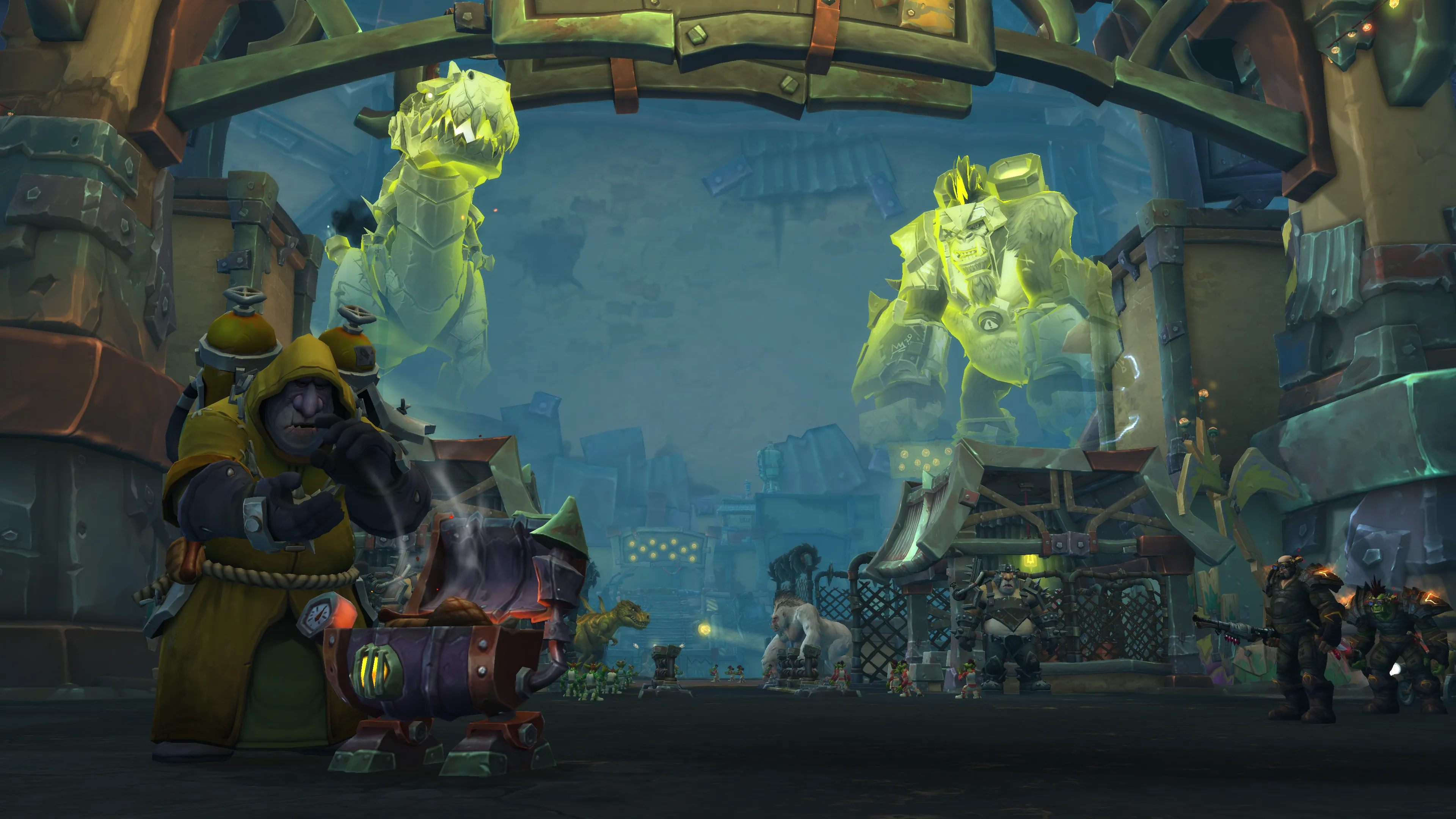 Flarendo (Mecha T-Rex Mount) from Liberation of Undermine Raid in Patch 11.1