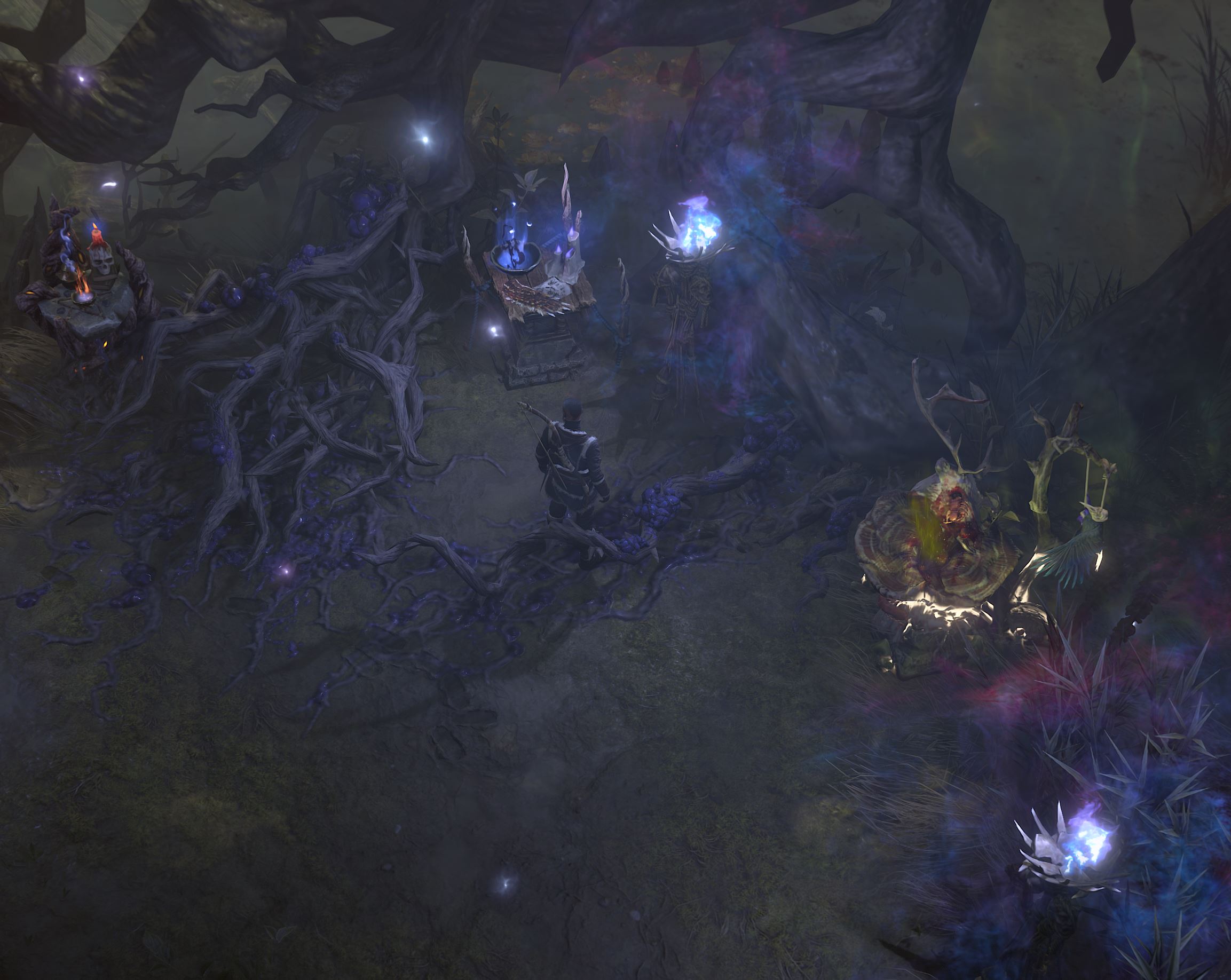 Why Are There Three Witchcraft Altars at the Tree of Whispers?