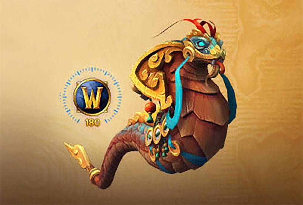 Celebrate the Year of the Snake with World of Warcraft’s New Lunar New Year Mount the Timbered Sky Snake!