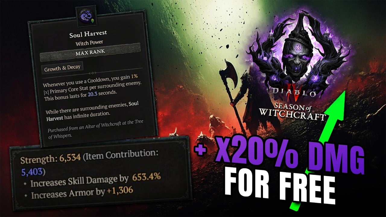 How to Increase Your Damage by Up to 20% in Diablo 4 Season 7