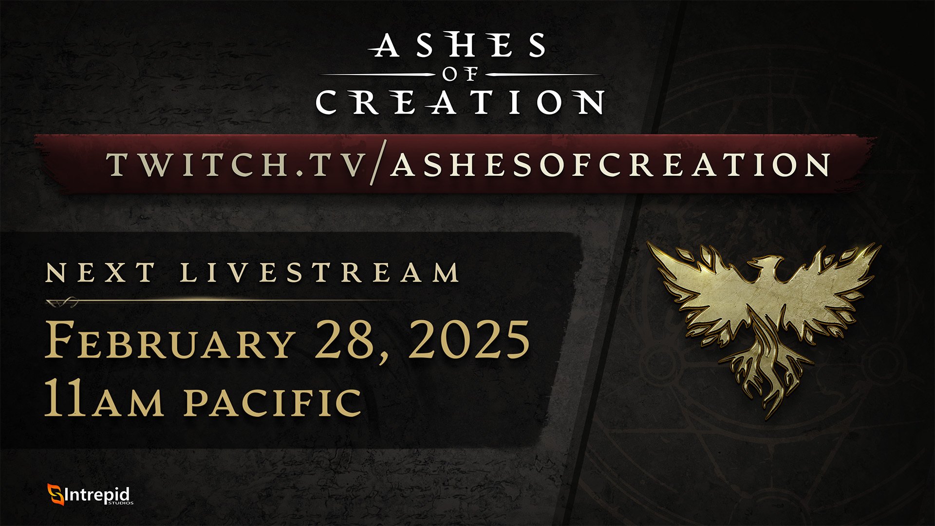 Next Ashes of Creation Livestream on February 28!