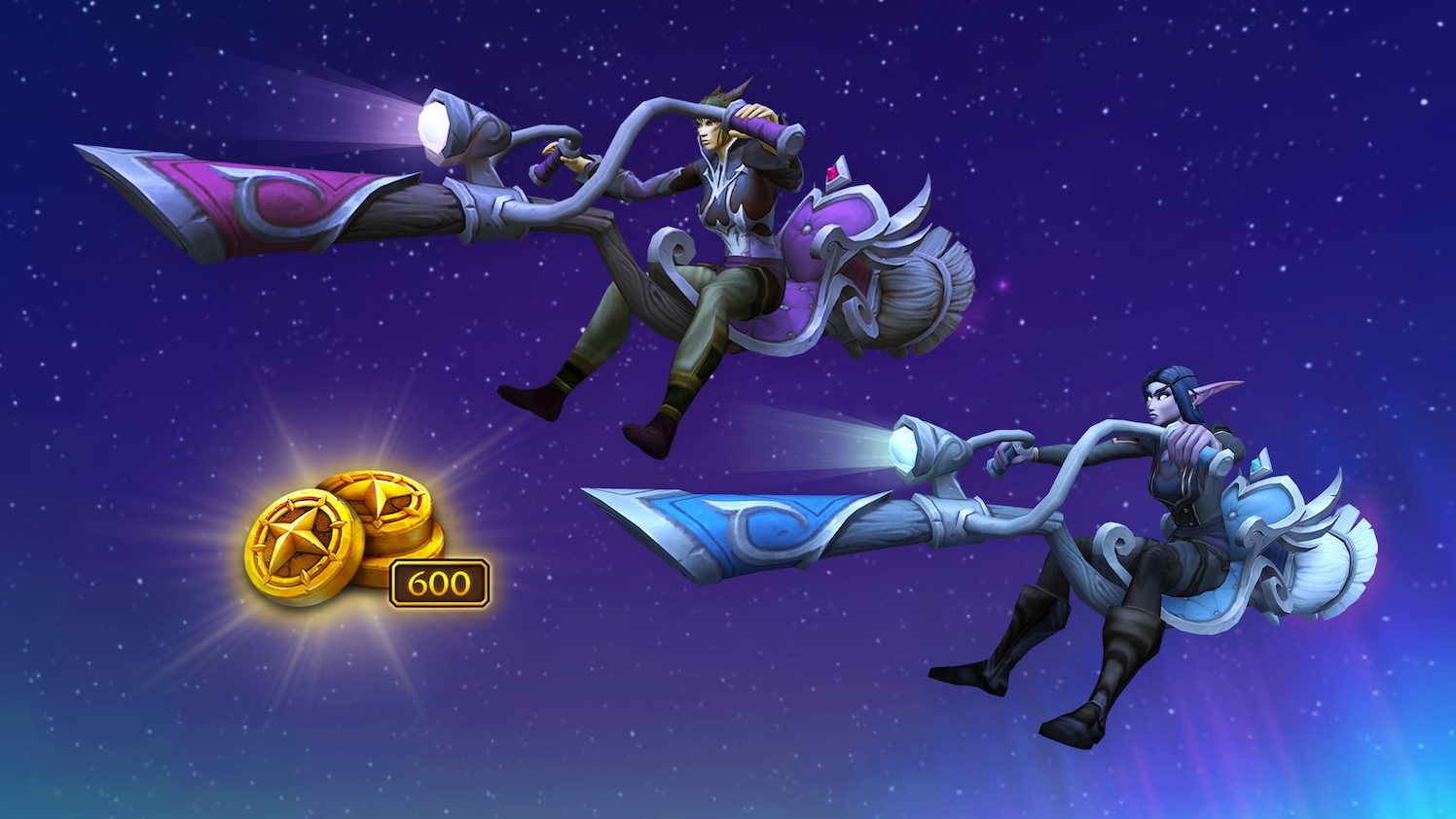 New Broom Mount Bundle and Tenders in Battle.net Store