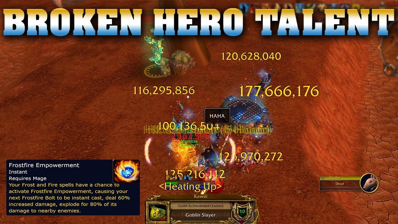 100 Million Damage? Rextroy Breaks World of Warcraft with a Mage One-Shot!