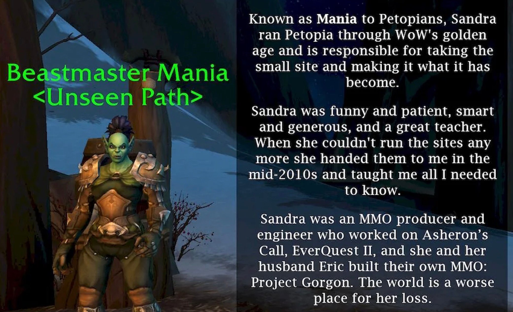 Petopia Creator Sandra ‘Mania’ Powers, Has Sadly Passed Away