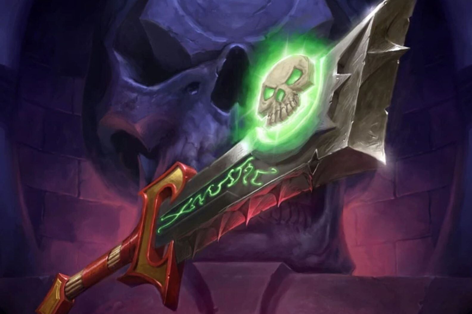 Awesome Corrupted Ashbringer Prop Foam Sword With LEDs