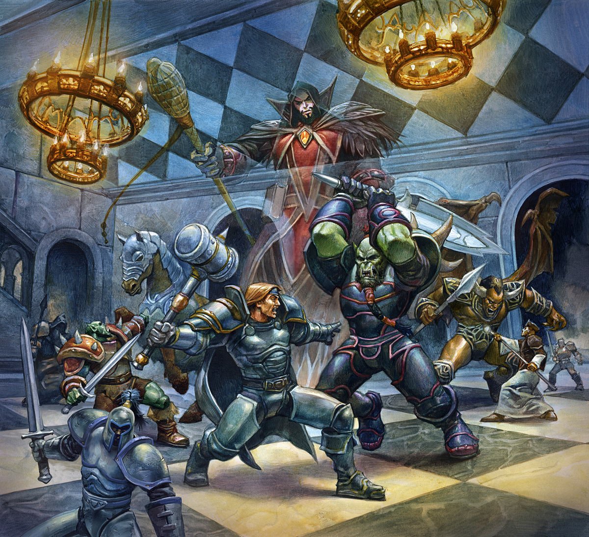 Amazing Chess Mounts and Armor Transmog Coming in 11.1.7