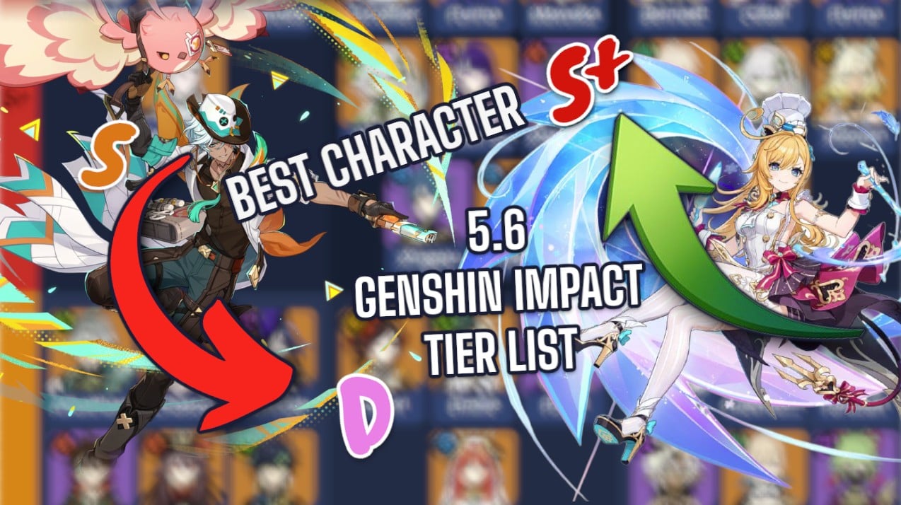 Genshin Impact 5.6 Tier List – Best Characters Ranked!