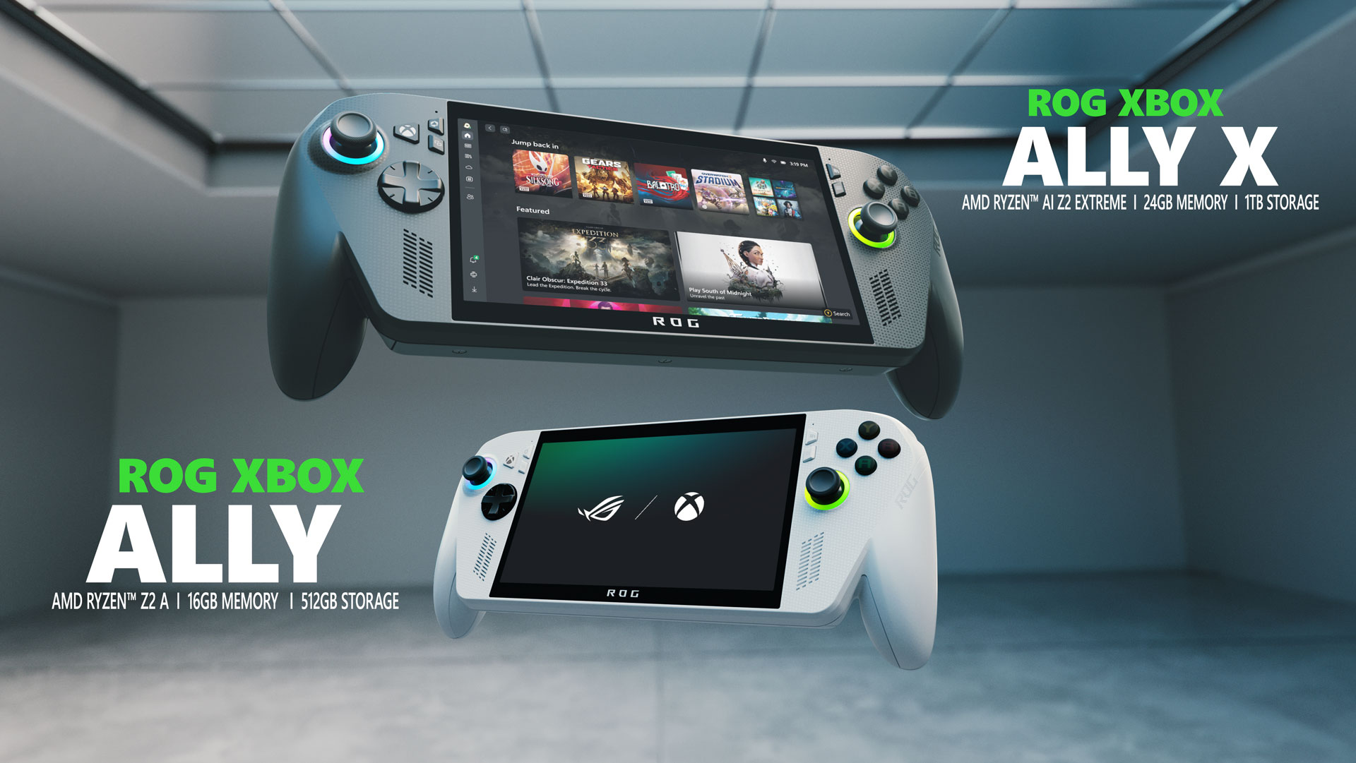 Microsoft and ASUS Reveal Two ROG Xbox Ally Handhelds — And Yes, You Can Install Battle.net