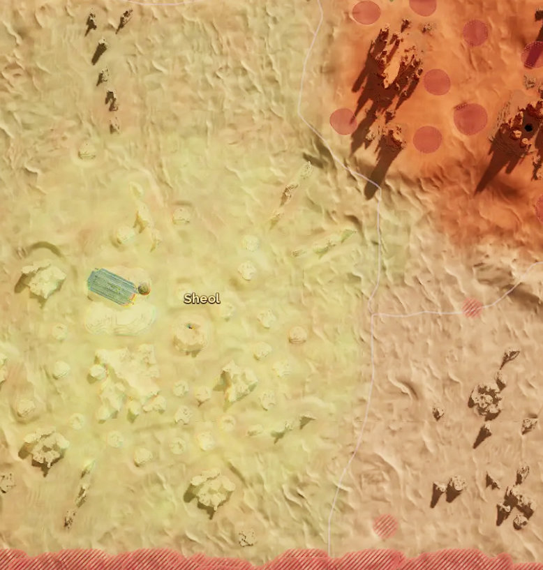 Dune: Awakening Sheol on Map