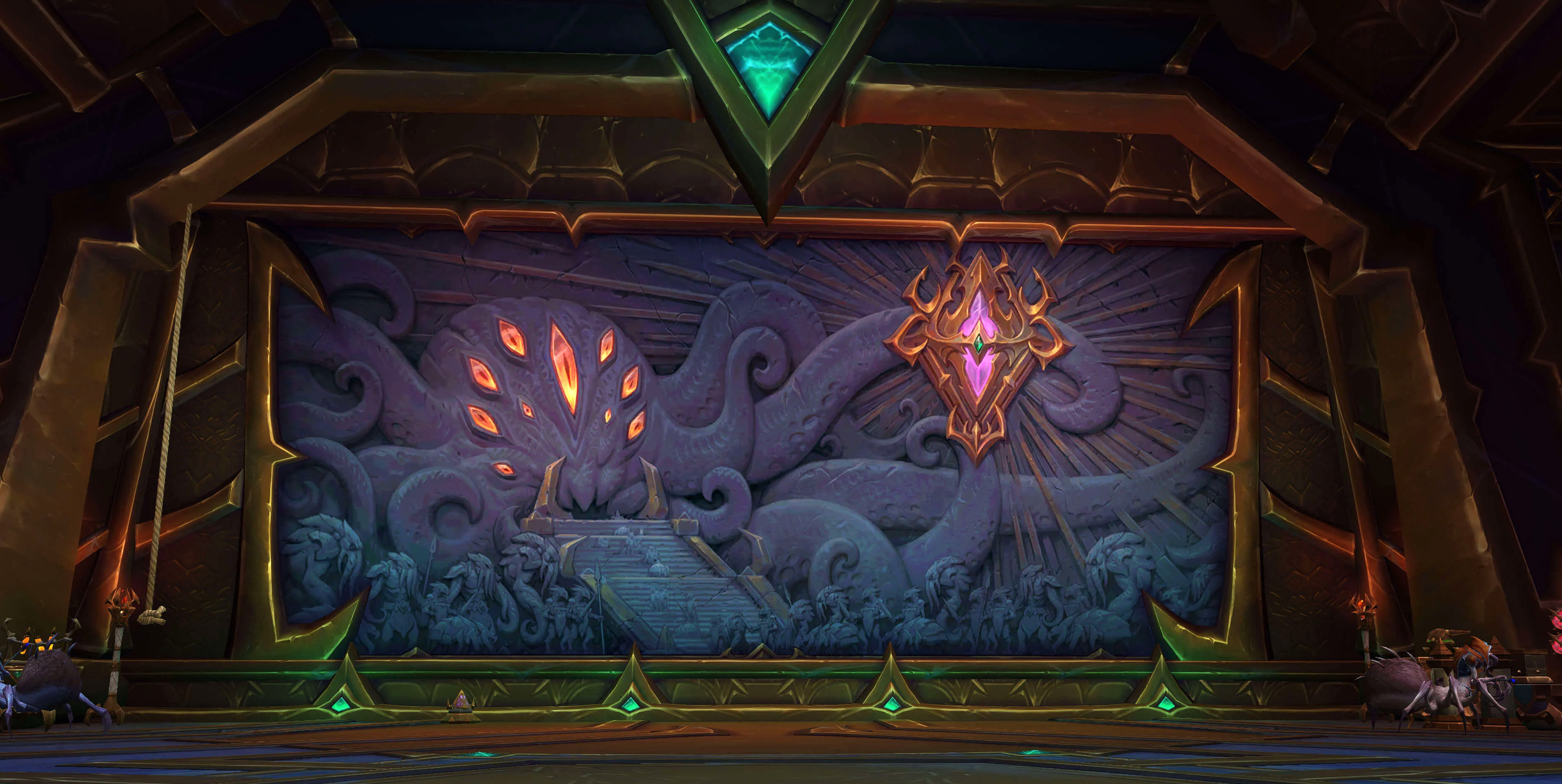 Xal'atath Mural - The War Within