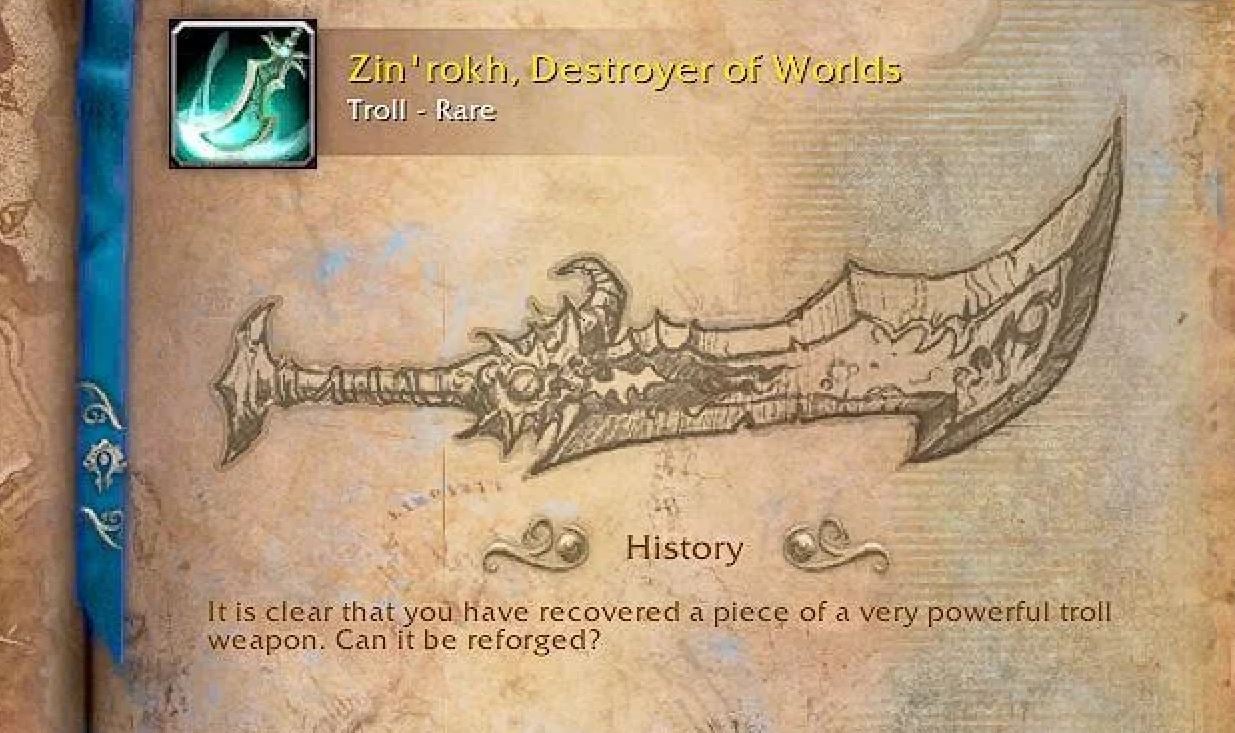 14 Years for Zin’rokh: The Sword WoW Players Still Haven’t Given Up On