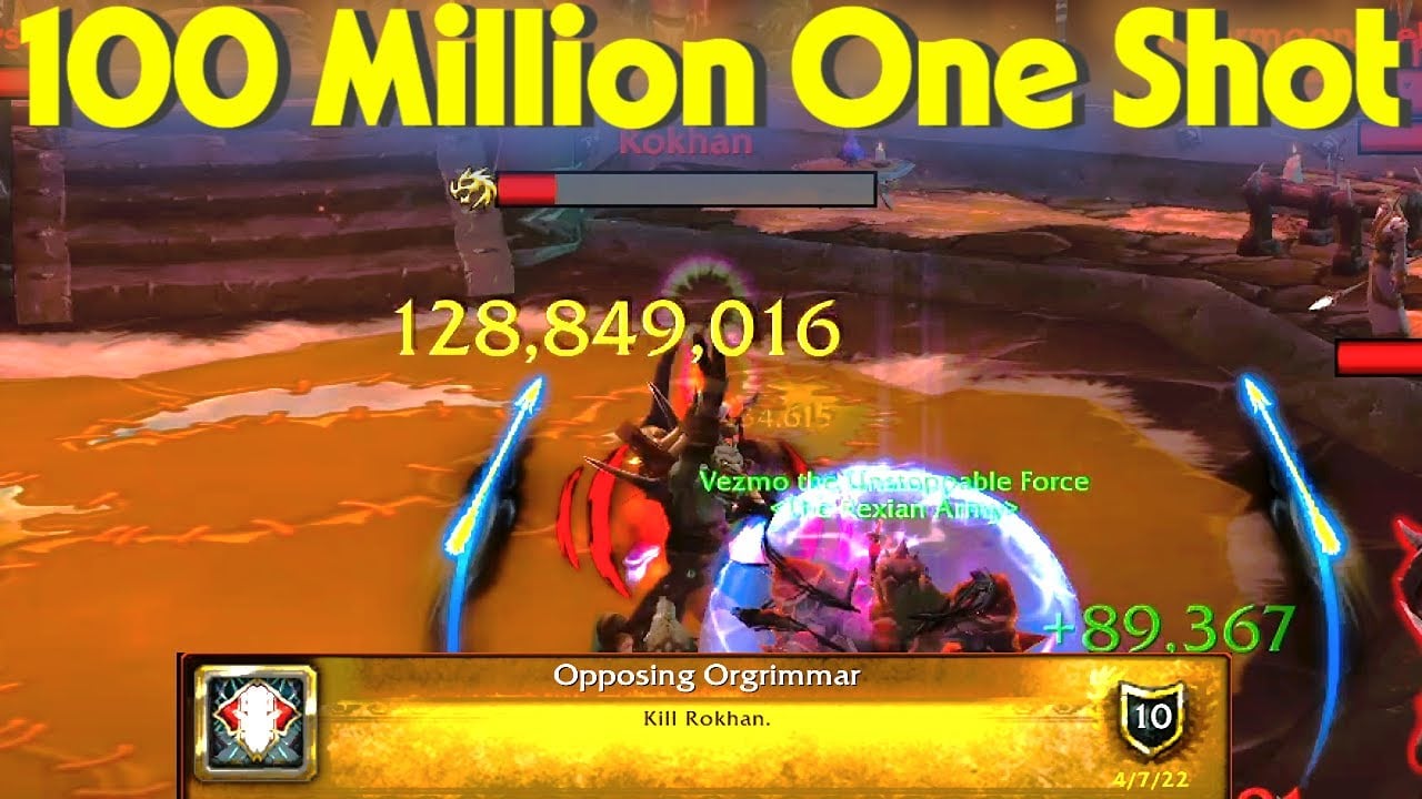 Rextroy Just One-Shot Rokhan With a Hunter — Using Rats and a Talent Bug