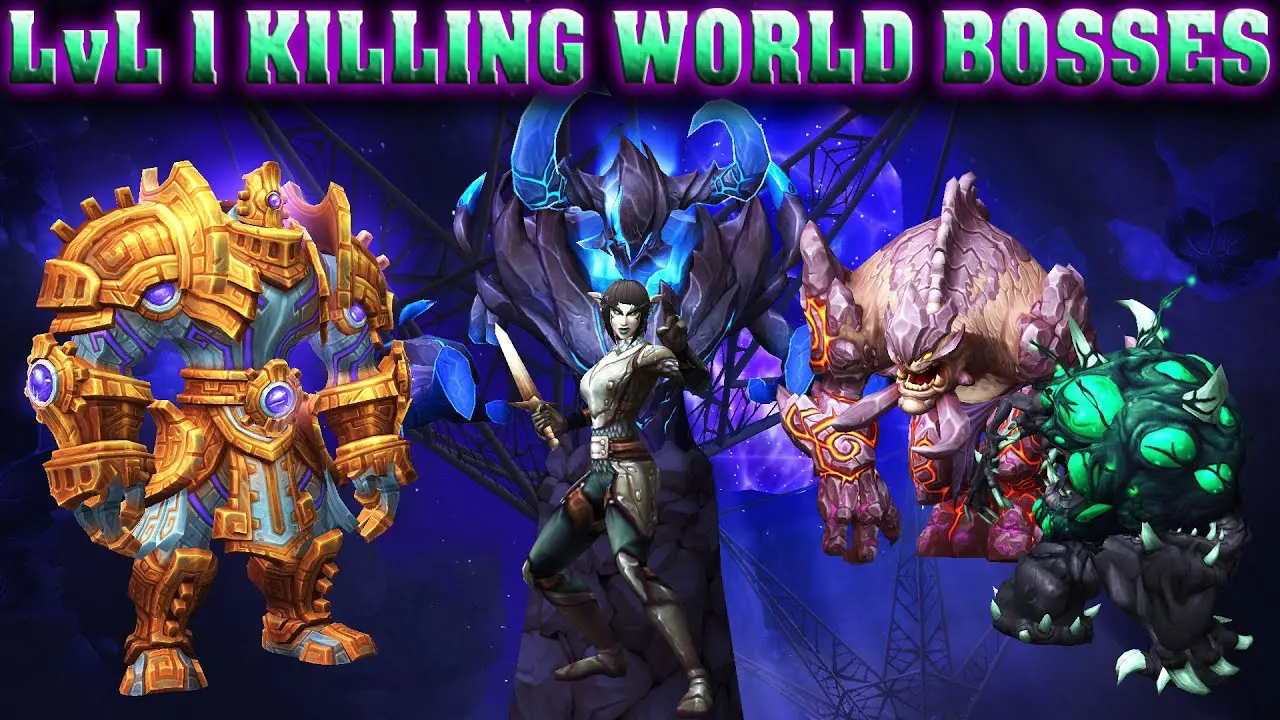 Level 1 One-Shots World Bosses in 6 Seconds Thanks to Bugged Scaling