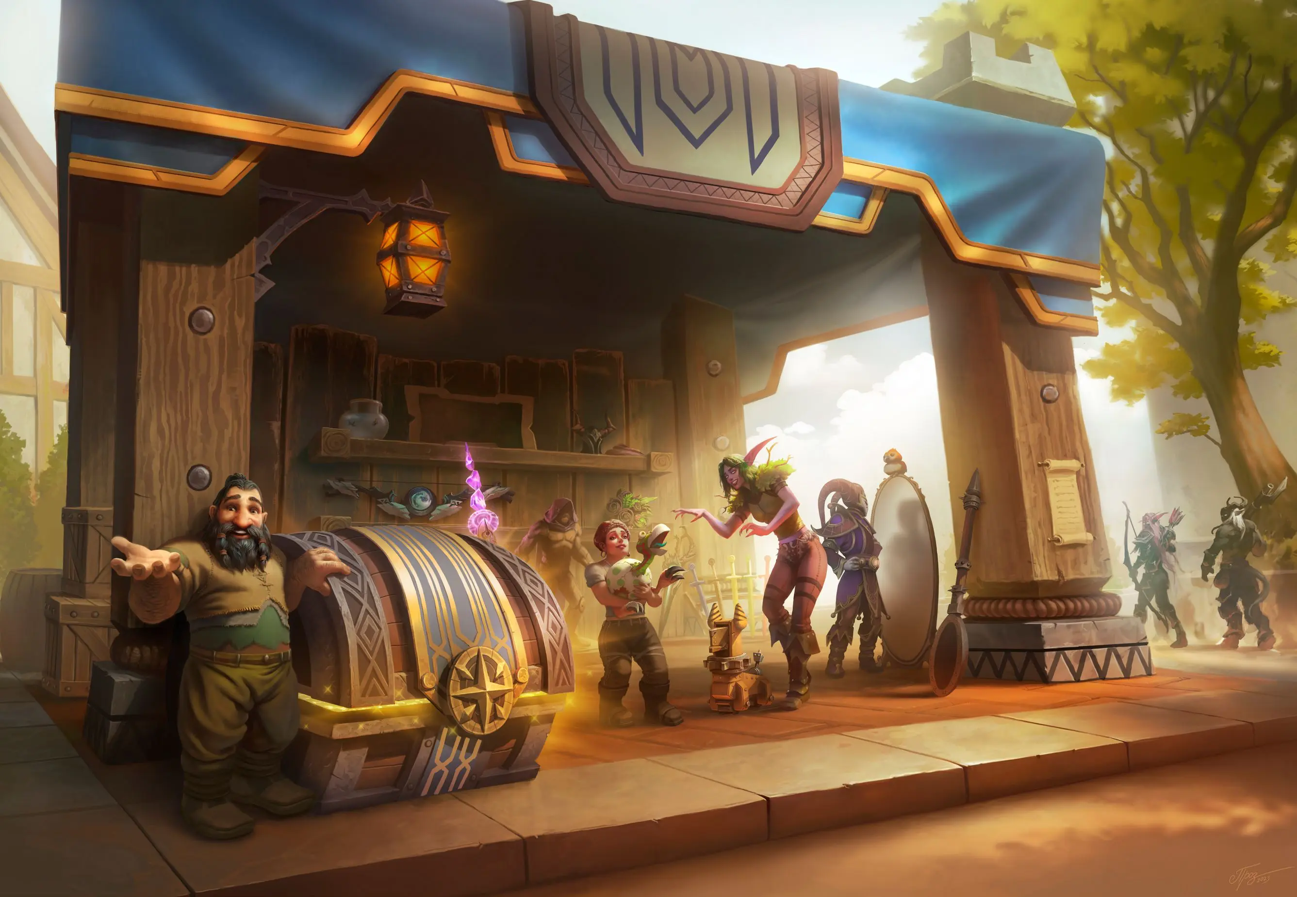 These Mounts Are Hitting the Trading Post in Patch 11.2: Ghosts of K’aresh Soon