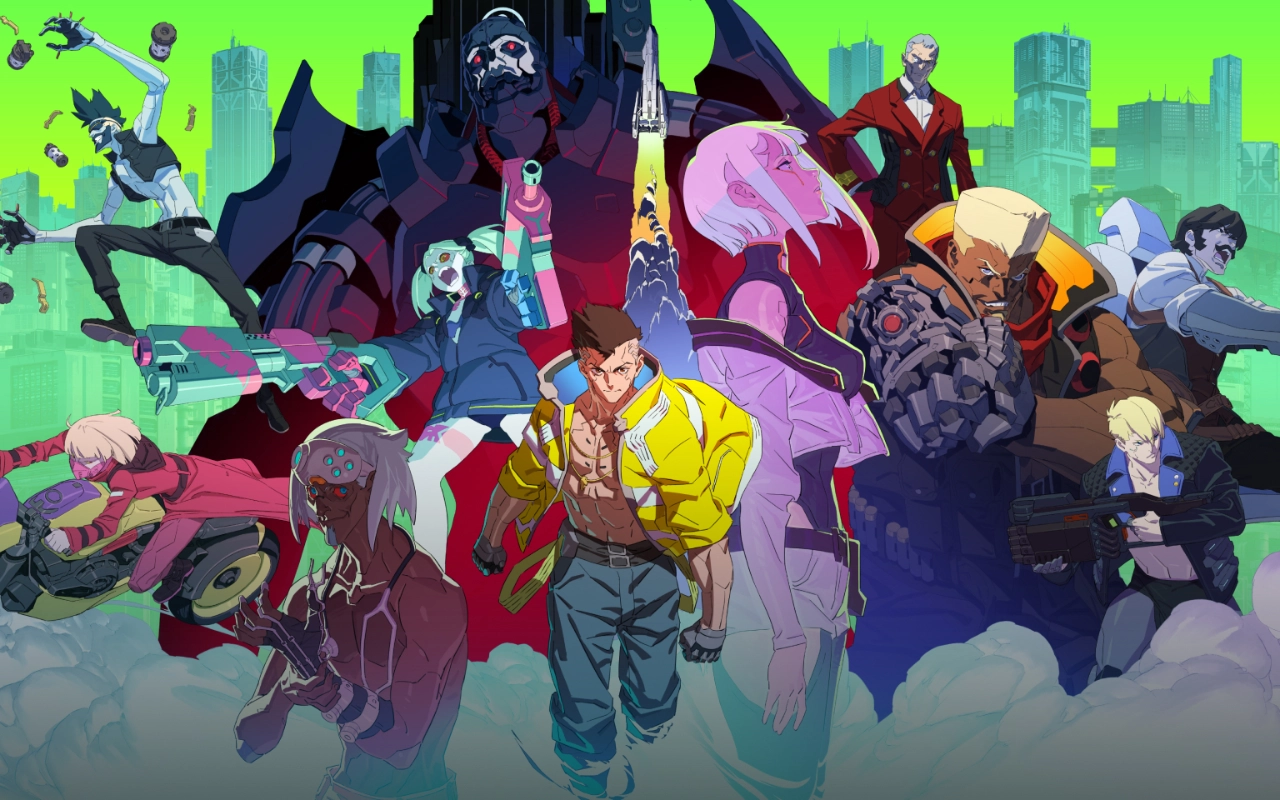 Cyberpunk: Edgerunners. A good example of a game streaming series done right.