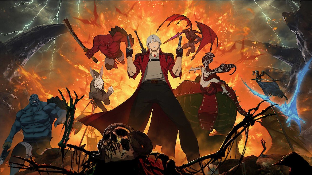Main art from the DMC Netflix show