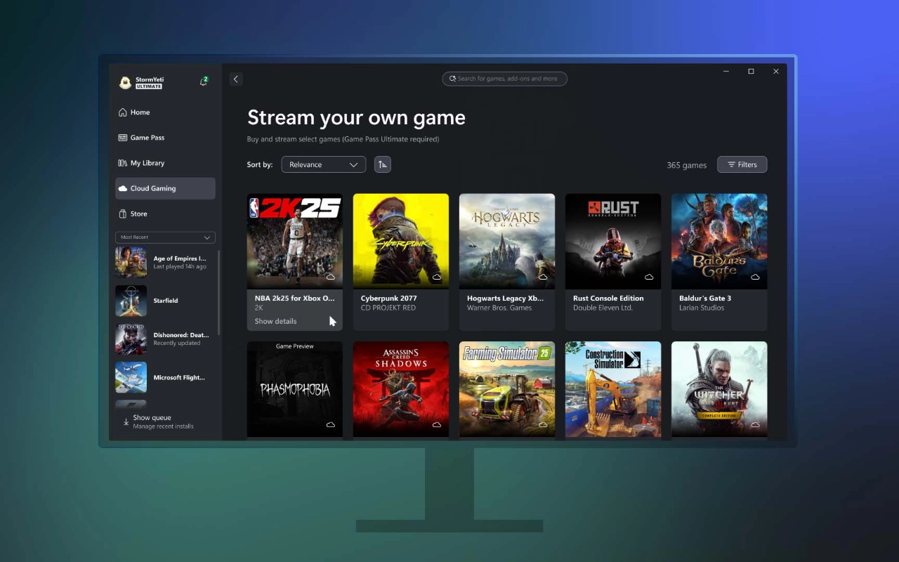Xbox Adds More Game Streaming Options for PC Users