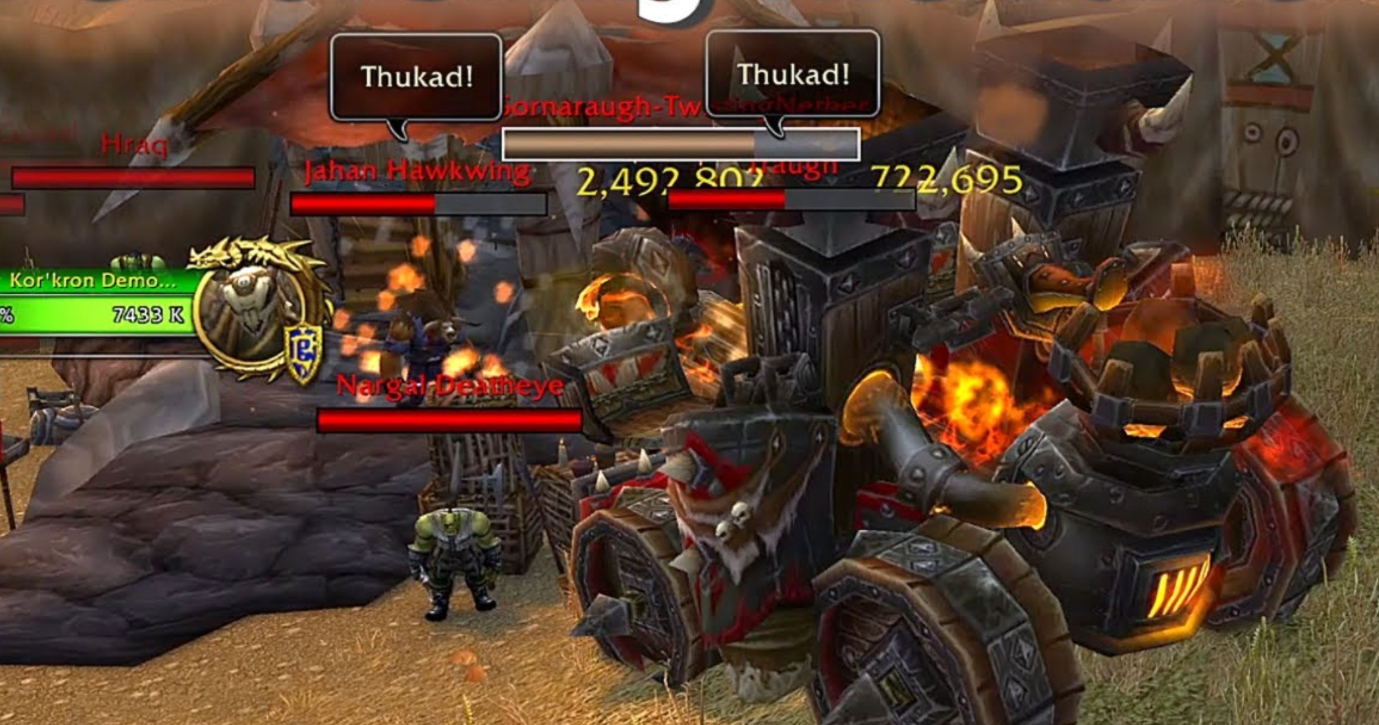 A Rampaging Tank Blasts 500 Million+ Damage and Tries to Lay Siege to Orgrimmar