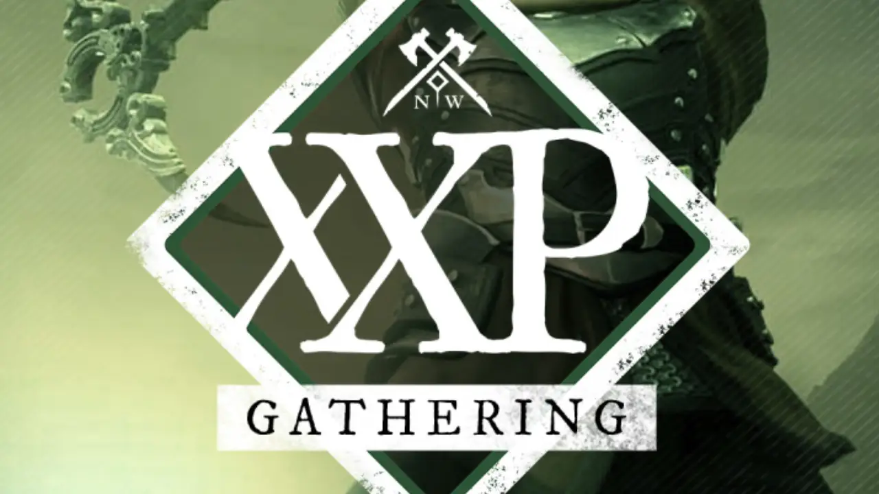 Double Gathering XP in New World: Aeternum