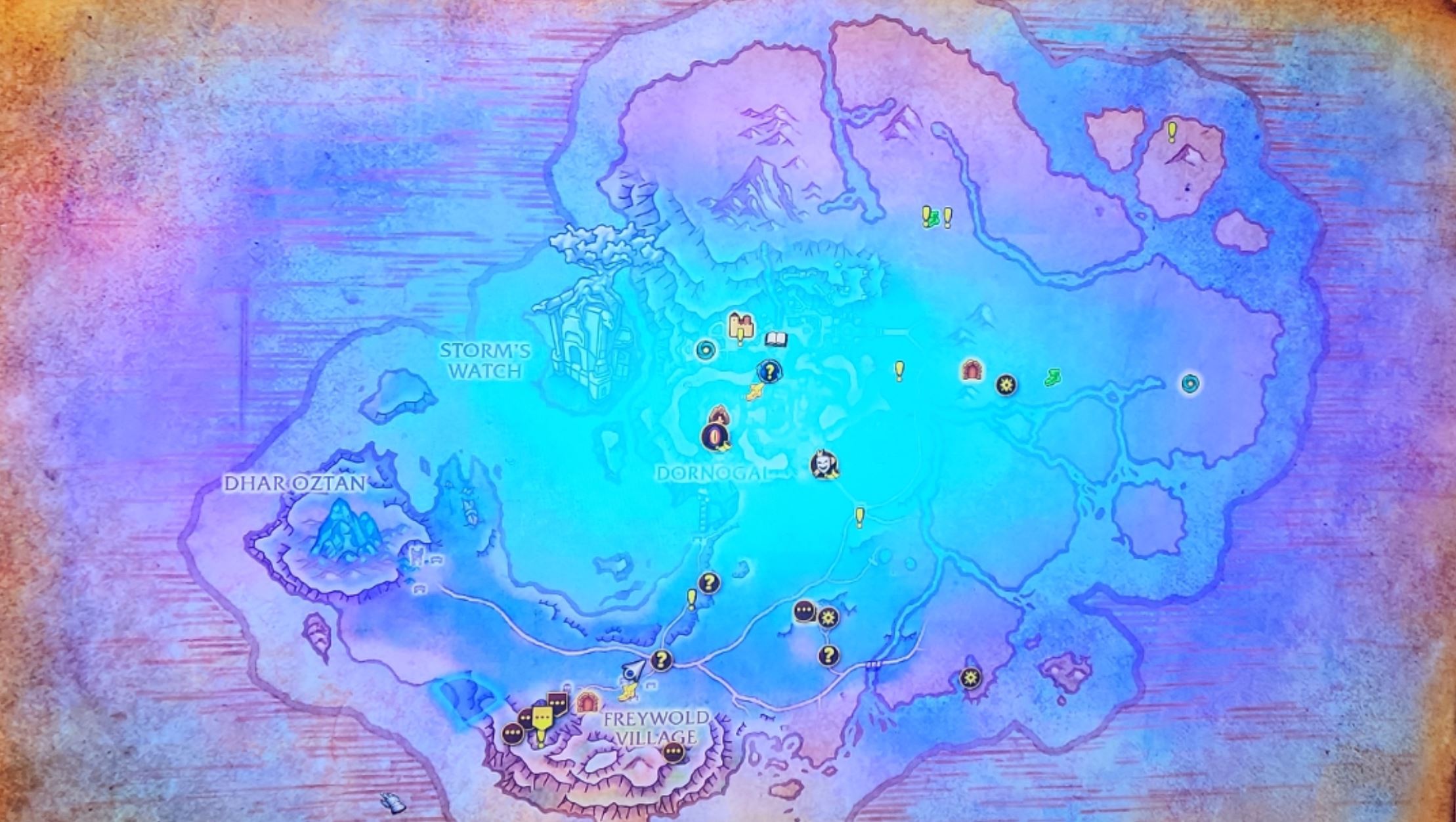 Why Is WoW’s Map Glowing Bright Blue? The Memes Have Theories