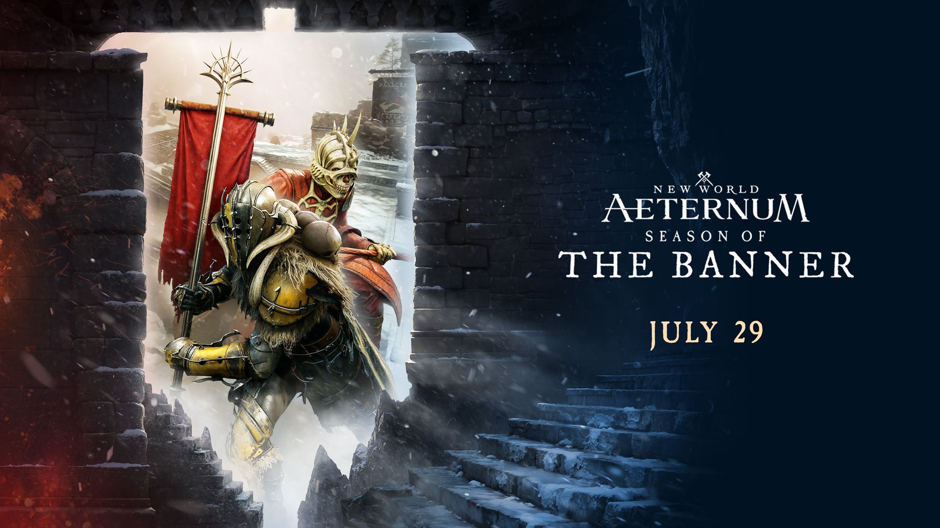New World’s Season 9 Announced – Season of the Banner