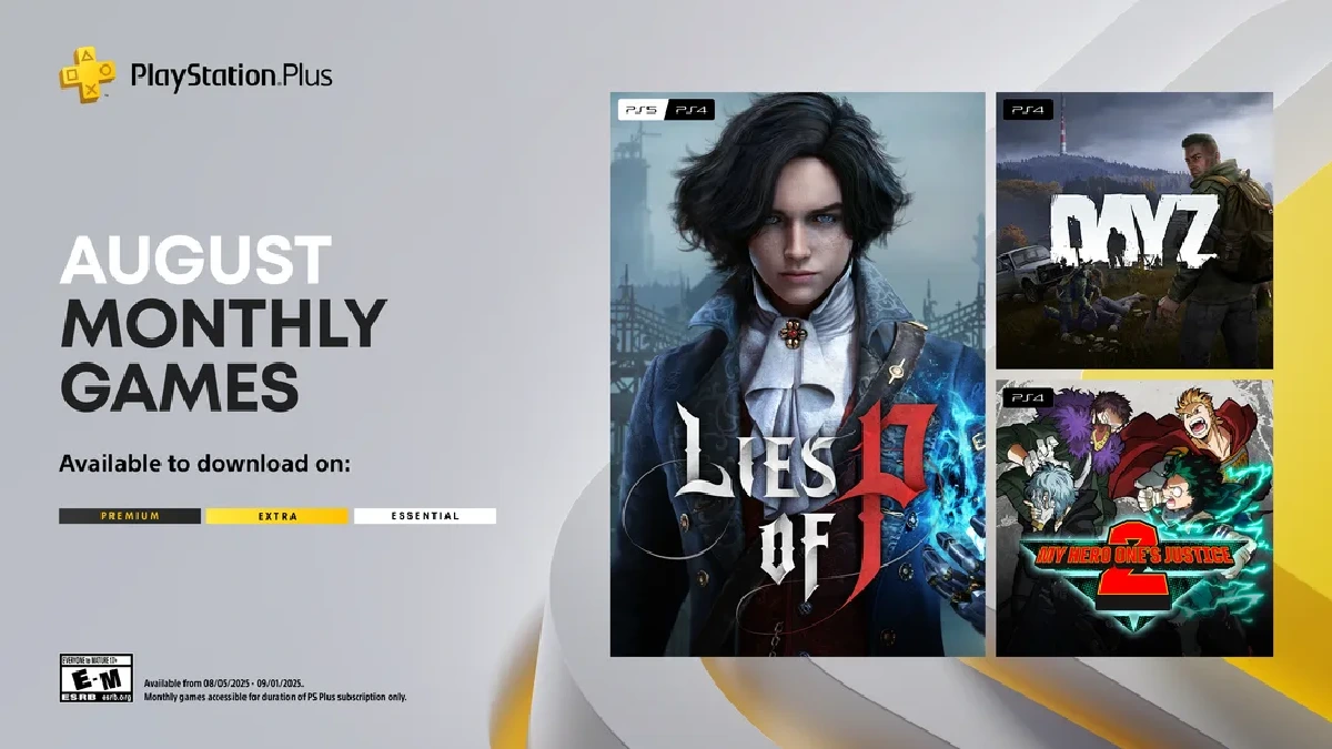 PlayStation Plus Monthly Games for August