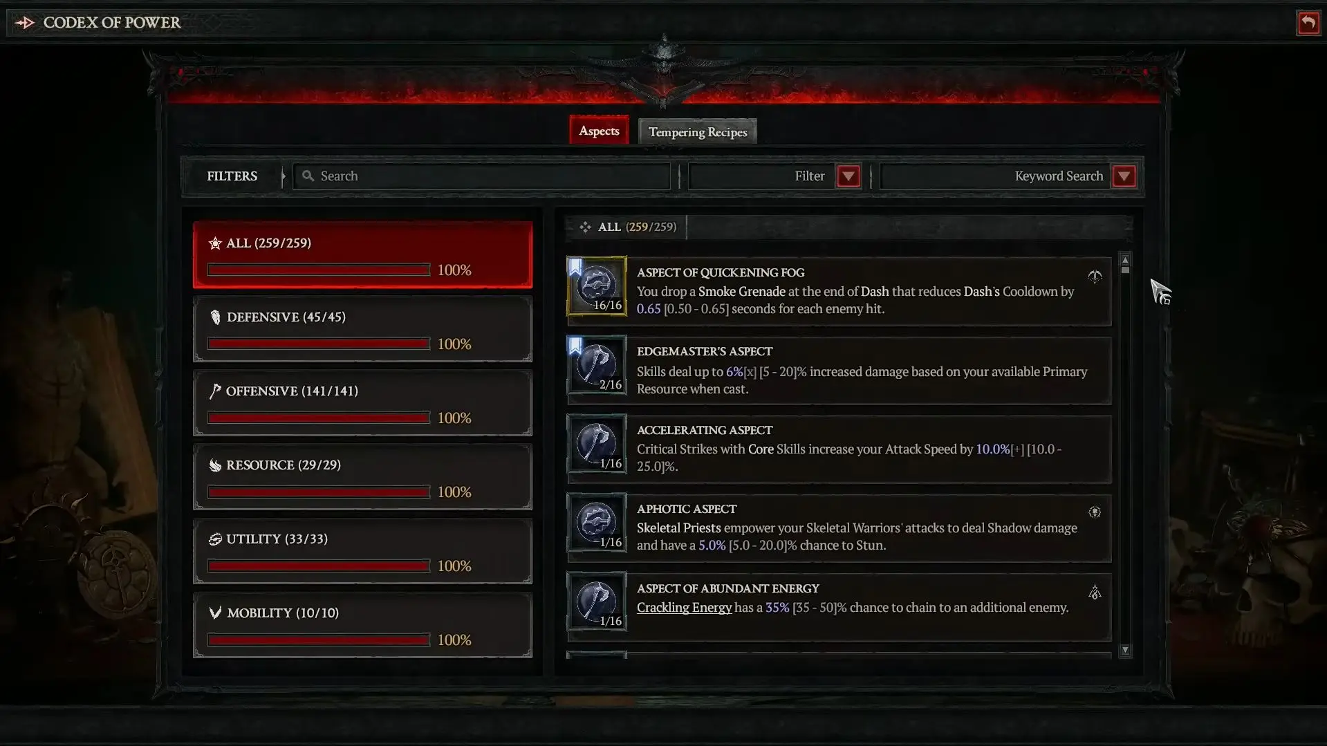 What if Diablo IV Had a Better Way to Highlight Aspect Upgrades?