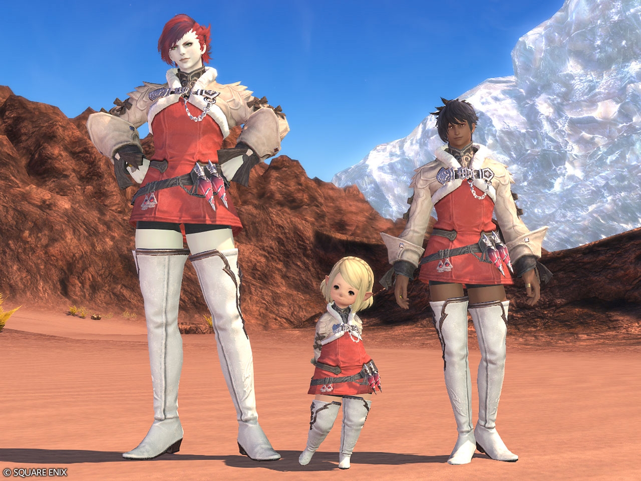 FFXIV Mogstation Crystarium Rebel Basic Look