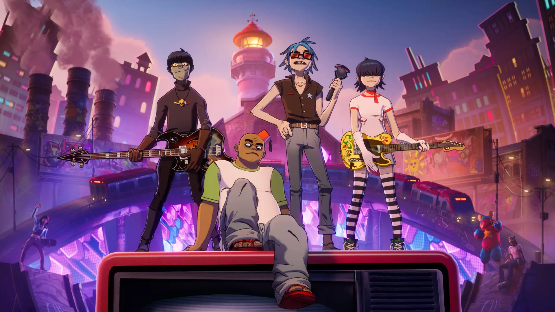 Gorillaz Take Over Fortnite Festival Season 10!