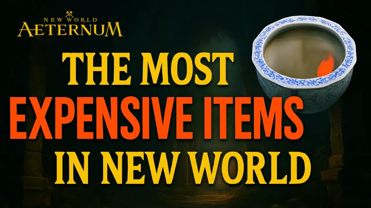Top 7 Most Expensive Items in New World: Aeternum