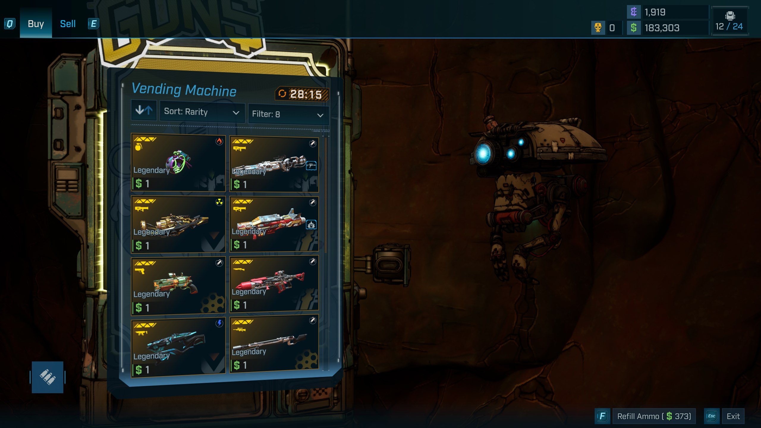 Vend of the Line Side Mission Guide – Guaranteed Legendary Weapon!