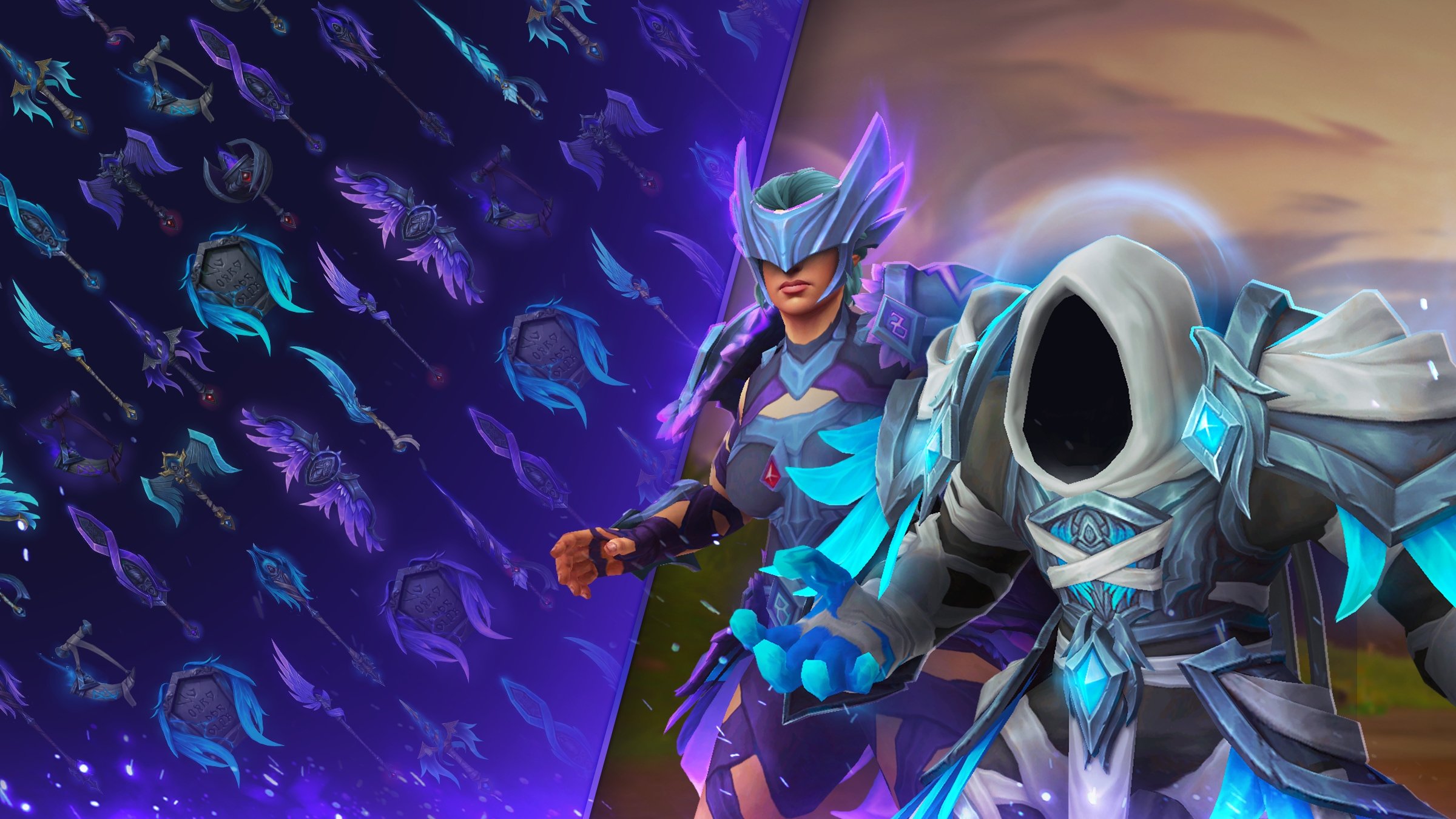 Huge Ascended Regalia 22 Weapon and 4 Transmog Set Store Pack