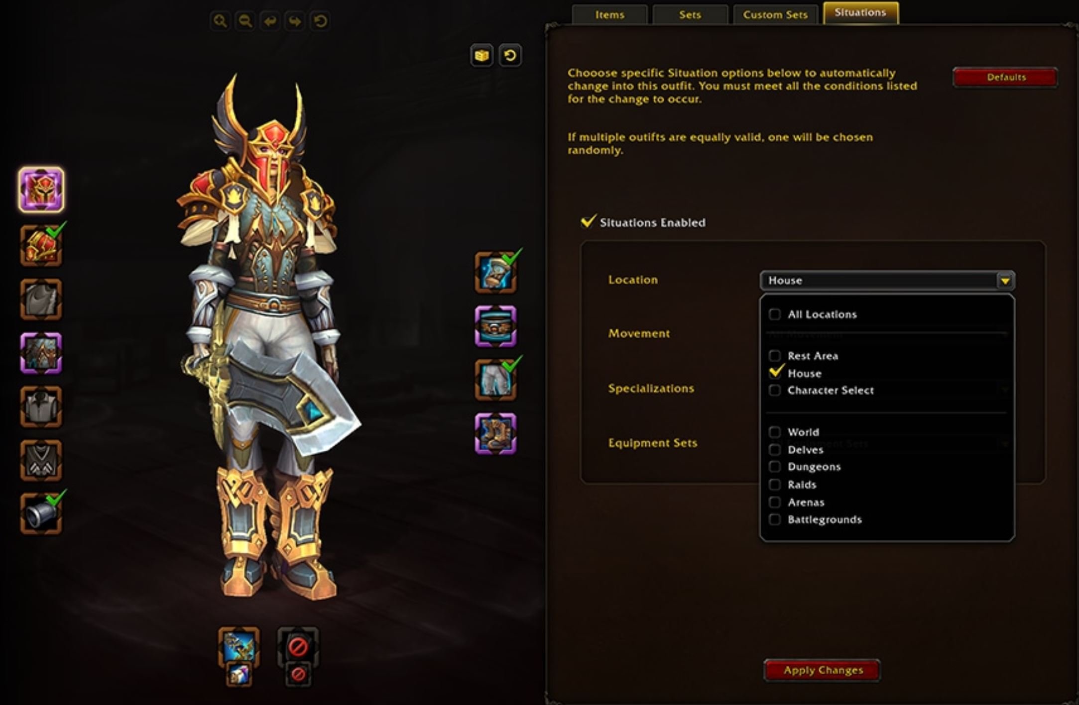 Outfits On Action Bars and Dozens of Slots! Midnight Transmog Revamp Revealed
