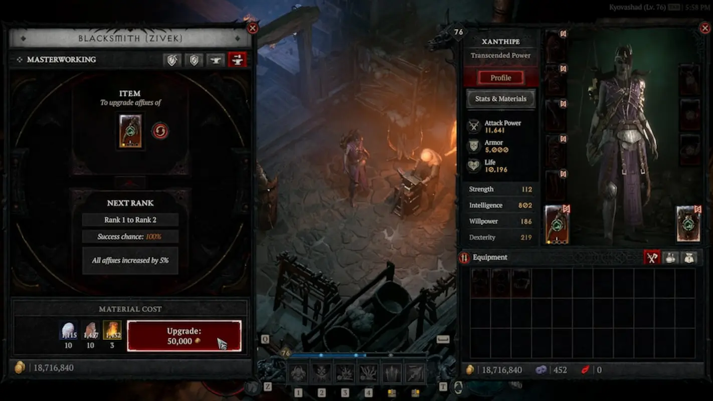 Why Tempering & Masterworking Make Diablo 4 a Crafting Nightmare