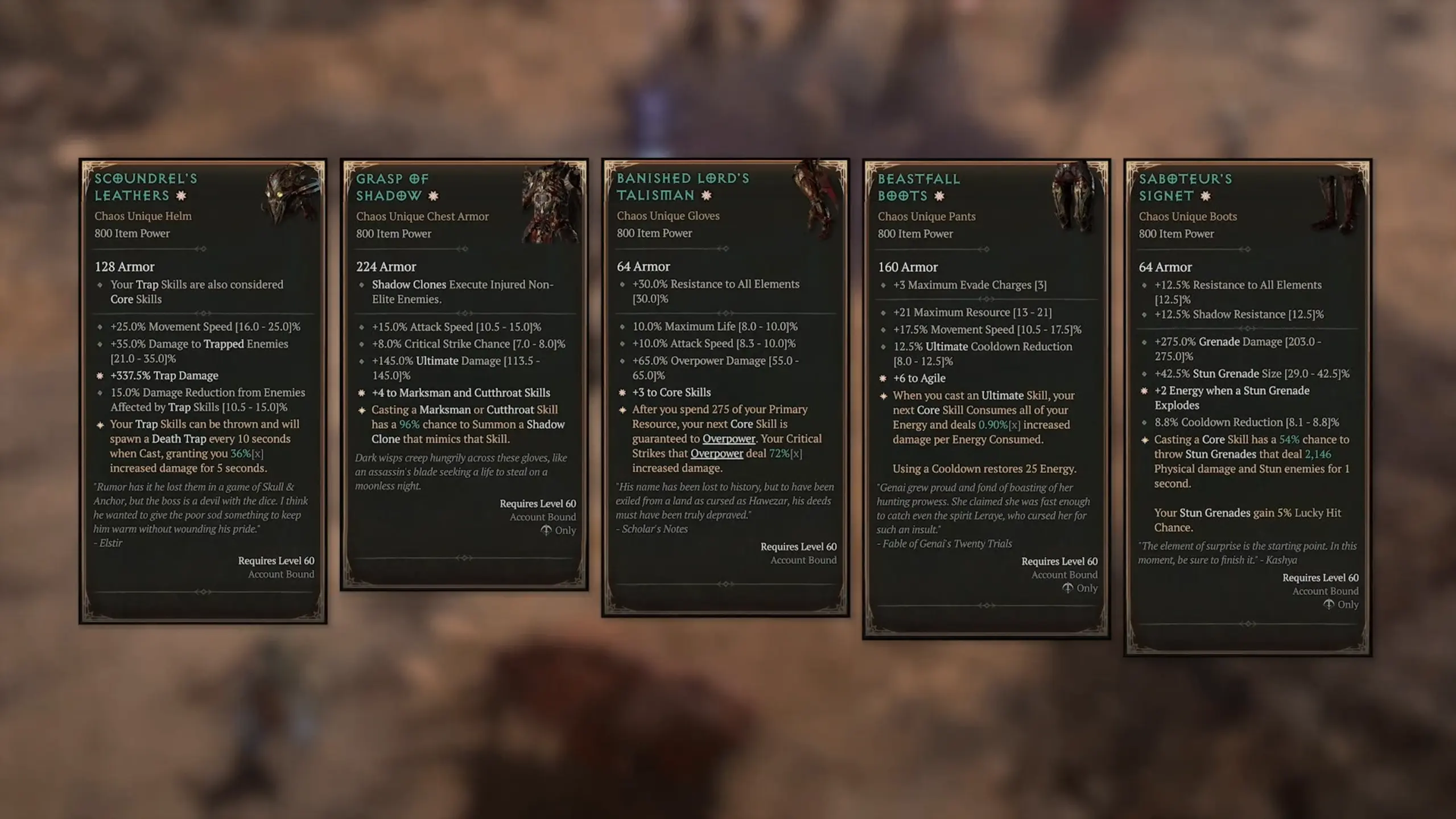 Diablo 4 Season 10 Adds Even More Chaos Armor