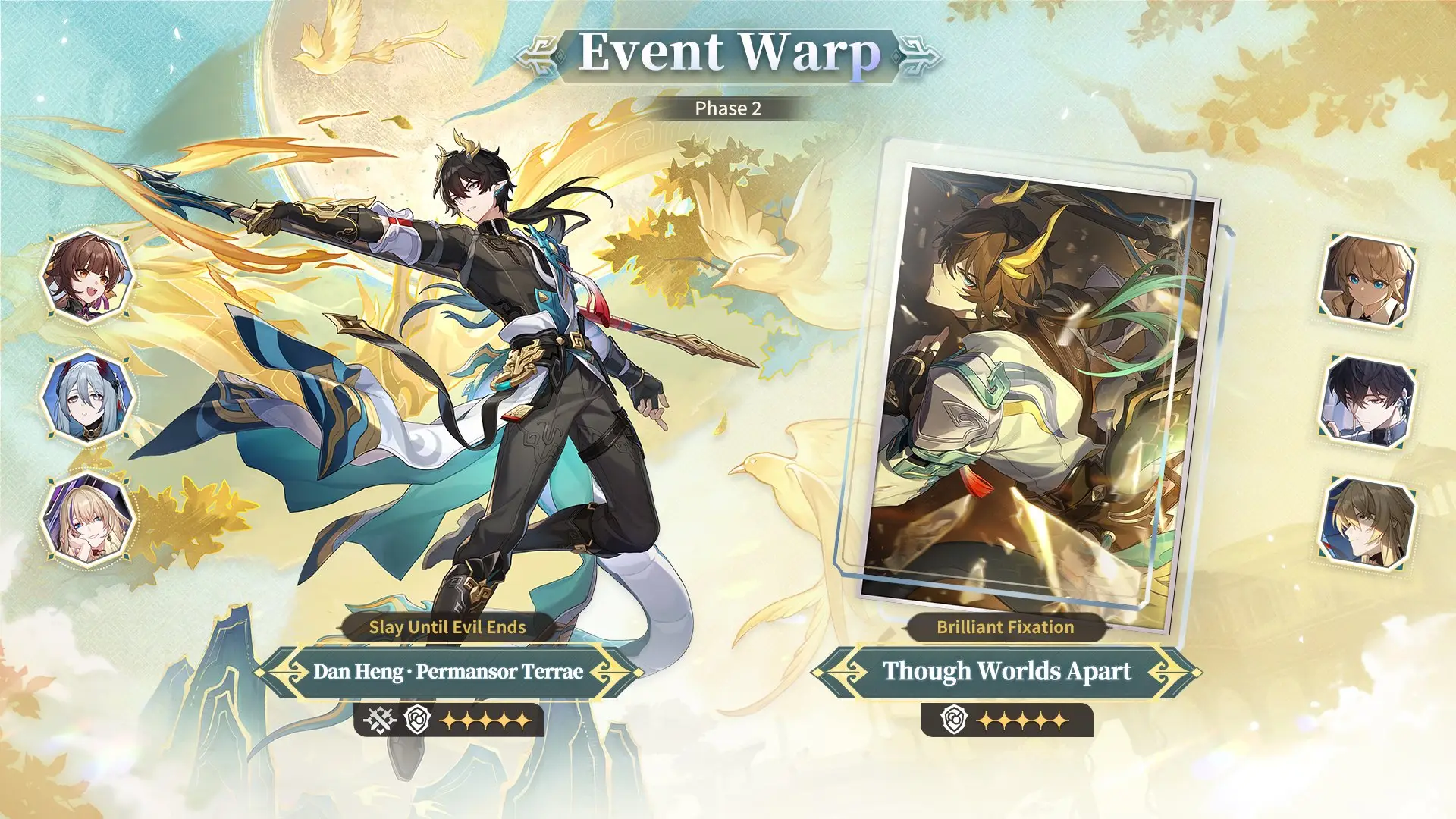 Event Warp Phase 2 for Honkai: Star Rail