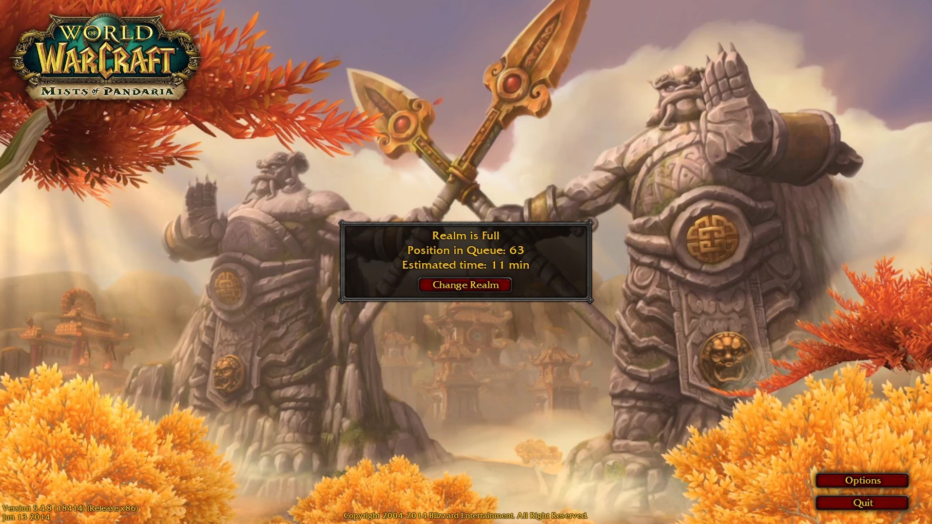 Are Queue Times Coming to the New Mega-Realms in Mists of Pandaria Classic?